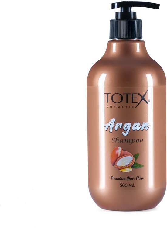 Totex Argan Hair Shampoo Unisex Premium Hair Care Quick Damage Repair 500ml