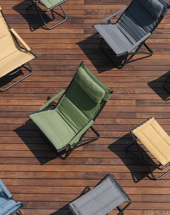 Crespo - Loungestoel - AP/262 - Tex-Comfort - Groen van Merkloos — afbeelding 2