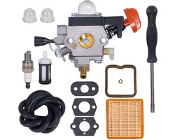Geschikt voor Luchtfilters voor STIHL FS89 FS91 FS111 FS131 FS311 HT102 HT103 HT132 HT133 KM91 KM111 KM131 FC91 FC111 BT131 FR131, Luchtfilters met bougies