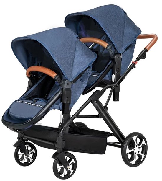 kinderwagen duo EVY V2 Duo Kinderwagen Schwarz 2-in-1 main image 0
