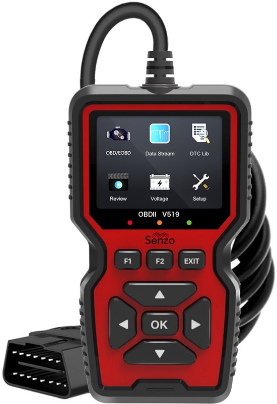 Senzo OBD2 Scanner - OBD - Auto Uitleesapparatuur - Universeel