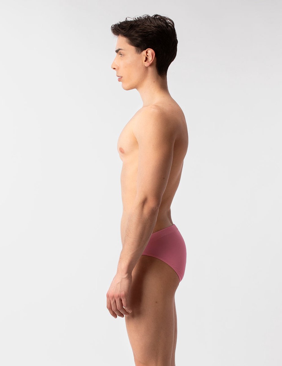 Barcode Berlin Avas Swim Brief Black - Rose - Lila - Heren Zwemslip - Zwem Slip voor Man - Mannen Brief — afbeelding 2