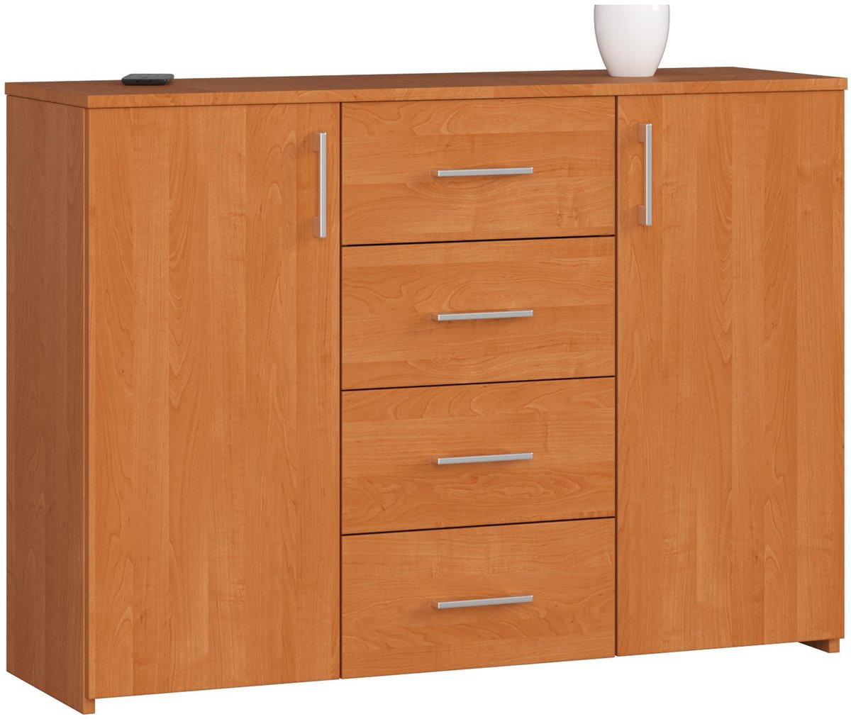 Ladekast K45 met 4 Lades en 2 Deuren / AKORD Furniture Factory / Els / 110 x 80 x 35 cm