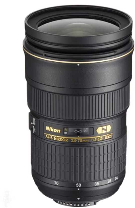 ★良品 AF-S NIKKOR 24-70mm F2.8 G ED N #357 Nikon 24-70mm f2.8G ED AF-S NIKKOR Zwart | bol