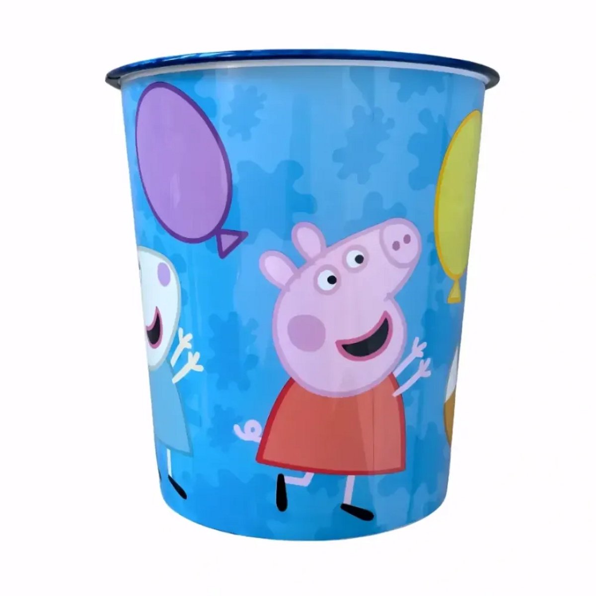 Prullenbak Peppa pig - Prullenmand voor Kinderkamer - Afvalemmer - kunststof prullenbak