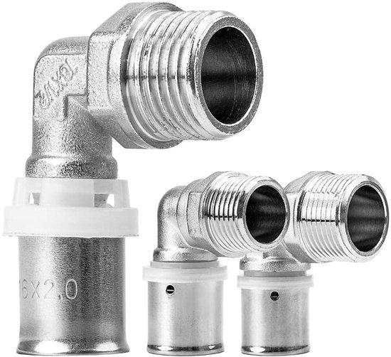 Raccords Tuyau Chauffage Matrix (Droit Et Coudé) - Compatible Réf. 95089364, 95316518 - Installation Facile