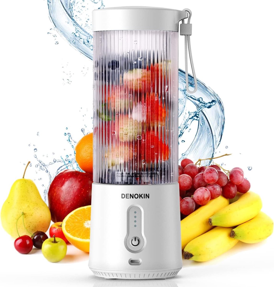 Draagbare mixer voor smoothies en shakes - USB blender met zelfreinigende functie