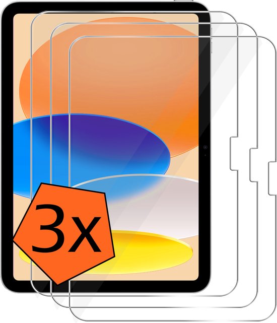 Protection d'écran - Compatible avec iPad 2025 Protection d'écran en Glas trempé - Protection d'écran compatible avec iPad 11 Protection d'écran en Tempered Glass - Lot de 3