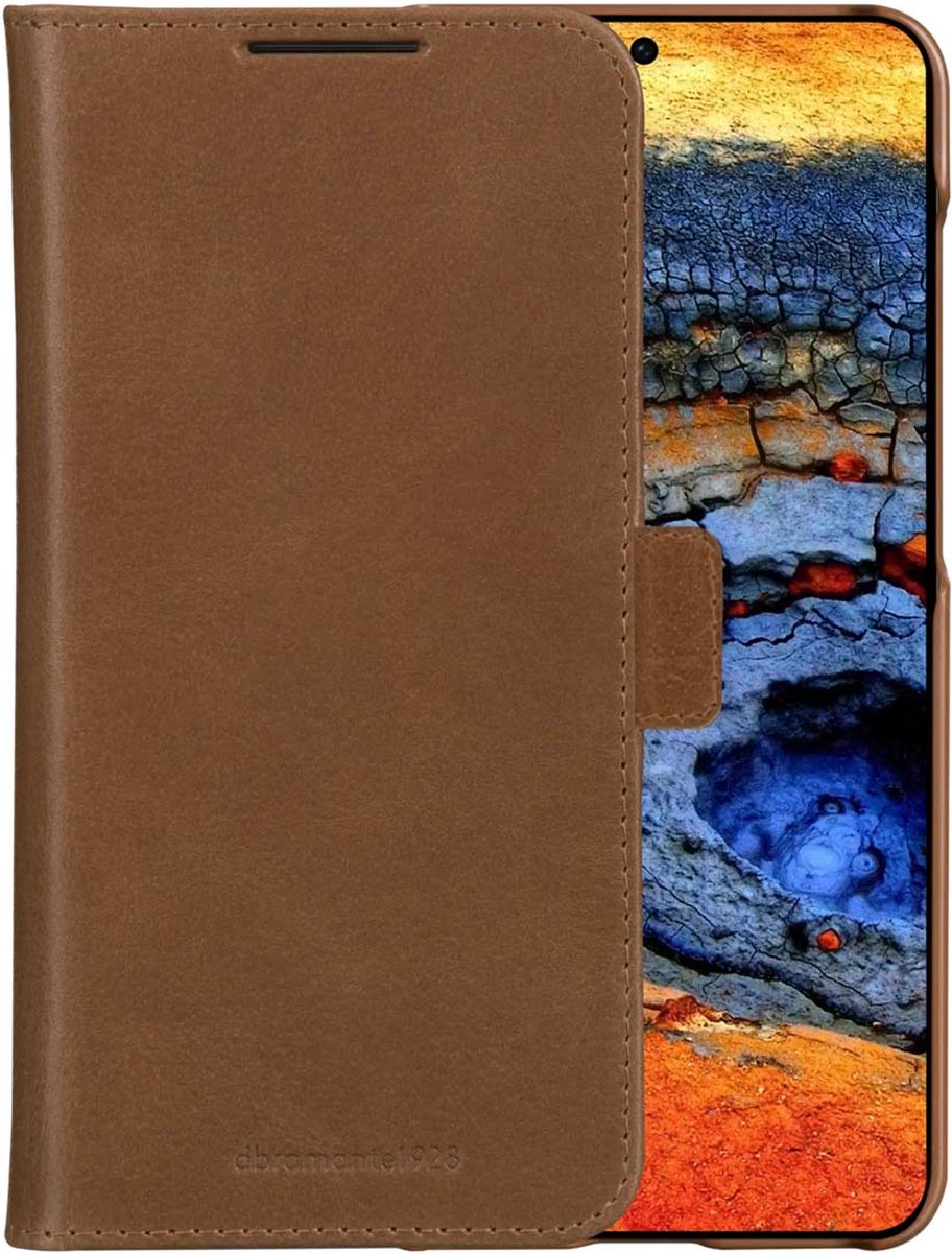 dbramante1928 Lynge Bookcase geschikt voor Samsung Galaxy S25 Plus - Bruin