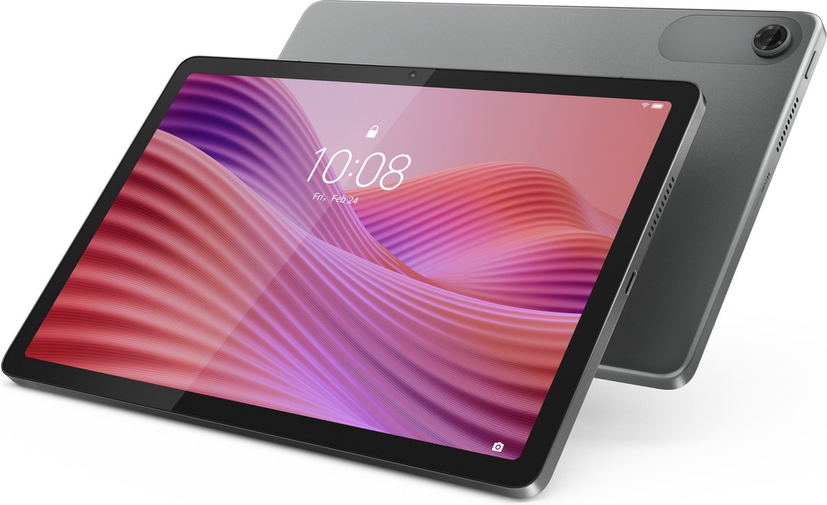 Lenovo Tab 64GB Wifi Grijs met Book Case