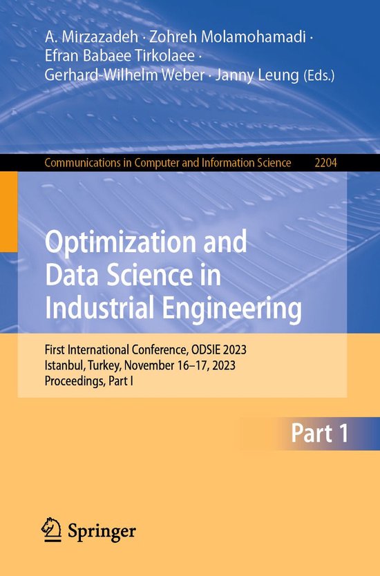 Springer Nature Proceedings excluding Computer Science 1 - O ... - cover