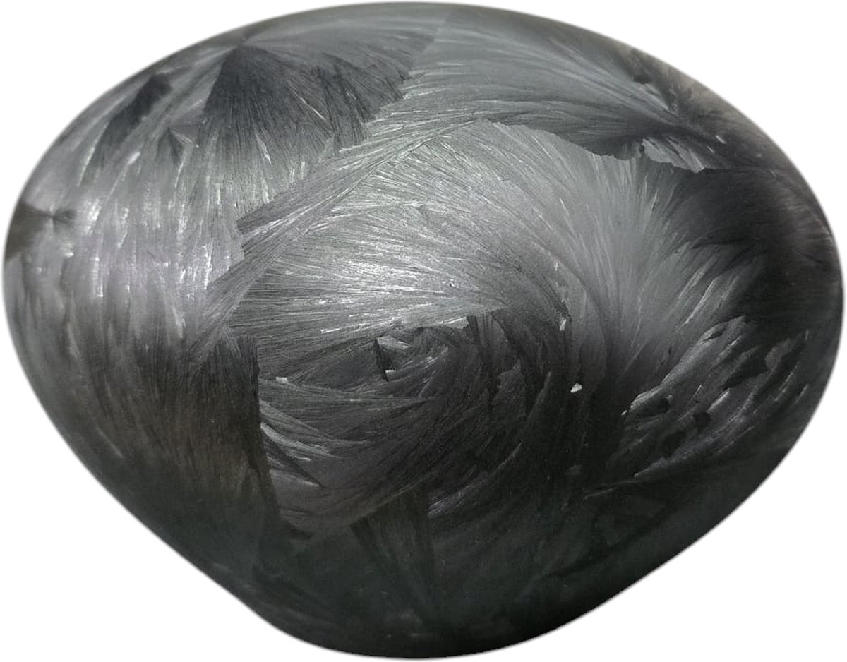Mini Urn - Stone - Glas - Zwart Frost - 250ml
