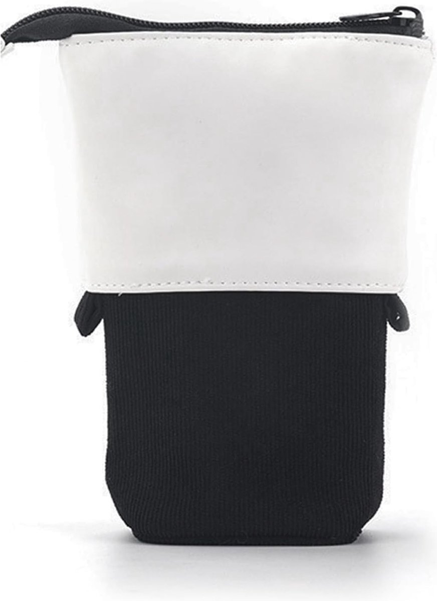 Candala Etui met ritssluiting, telescopisch etui, Melk, Etui