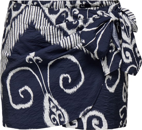 JDY - JDYTROYA LIFE MW WRAP SKORT WVN DIA - Dames - Bermuda shorts
