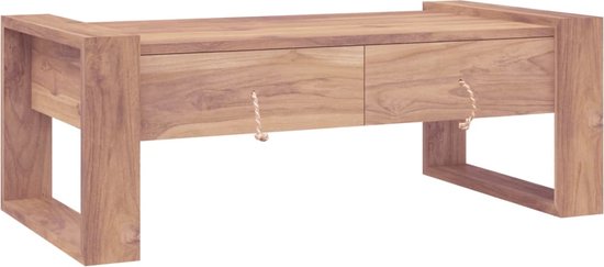 En.casa Salontafel Lünen met opbergruimte 110x60x40 cm zwart