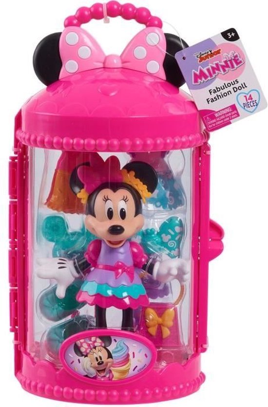 Disney Minnie Mouse Fabulous Fashion Pop - Minnie Mouse pop met kleding en accessoires — afbeelding 2