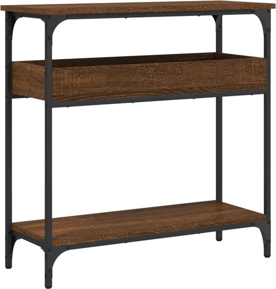 Tuintafel balkontafel sidetable halfrond wandmodel klaptafel eucalyptus hout