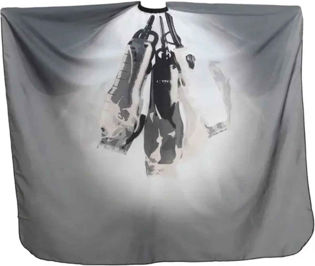 Livano Baardschort - Beard Bib - Scheerschort - Baard Cape - Kappersmantel - Kapmantel - Tondeuse