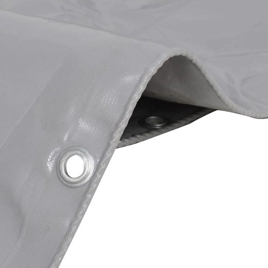 vidaXL Dekzeil 650 g/m² 5x6 m groen, afdekzeil, bouwzeil, afdekzeil