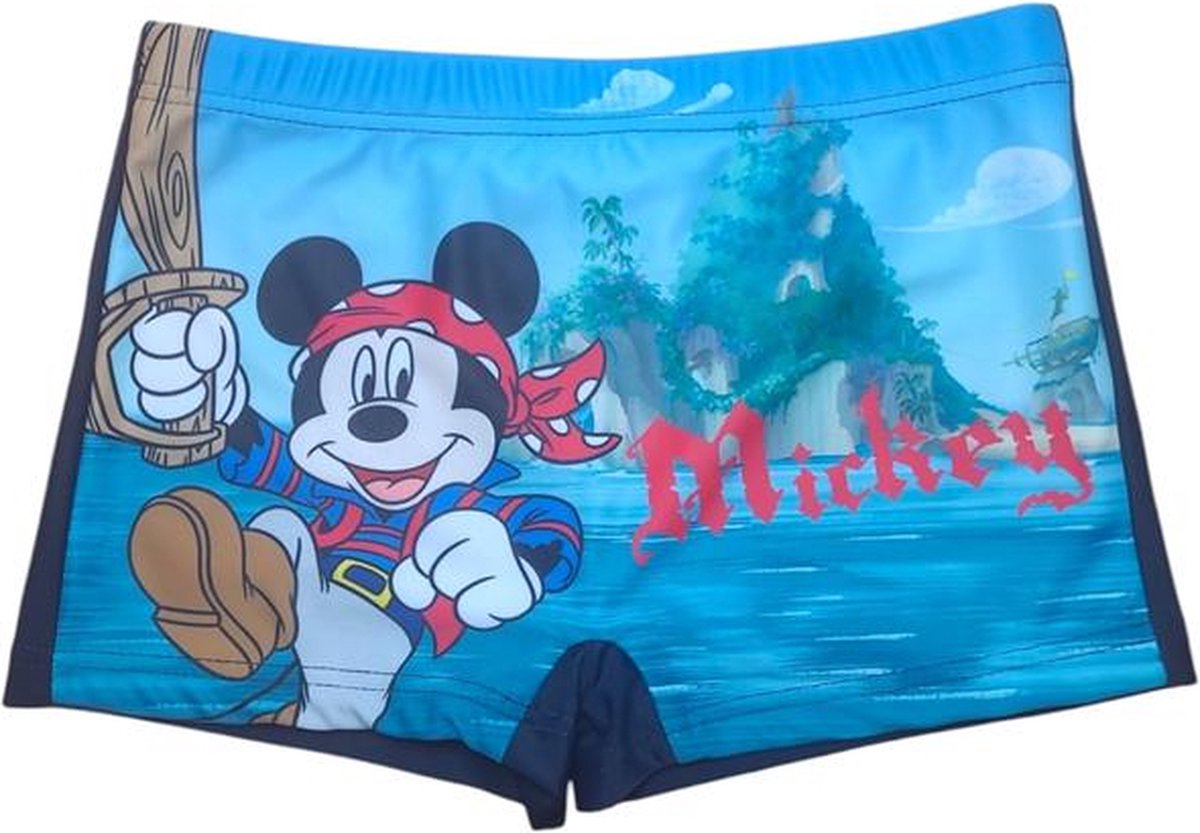 Mickey Mouse zwembroek - zwemboxer Mickey Mouse - navy - maat 104