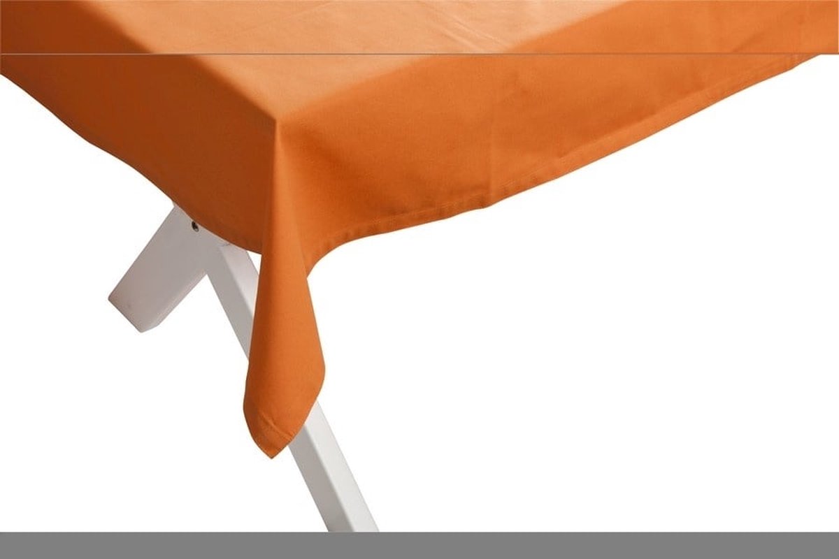 Sollana Tafelkleed Textiel oranje 140x220cm