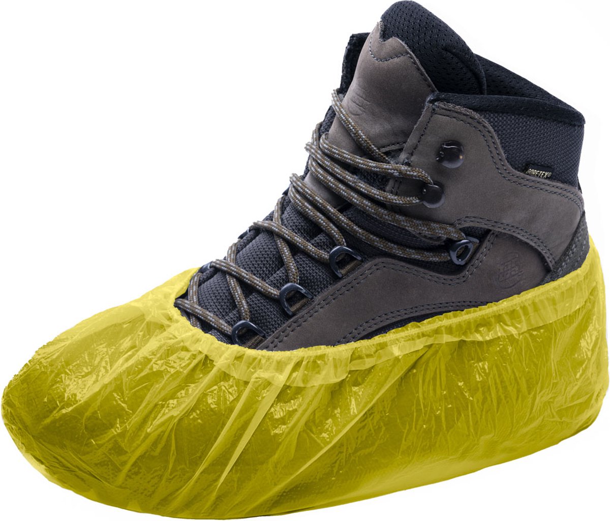 100 Housses De Chaussures Jetables Imperméables – Bleu – Taille Unique