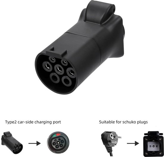 V2L-Einzelsteckdosenadapter für Kia und Hyundai (T2 / 1 x 16A 230V) – Mister EV