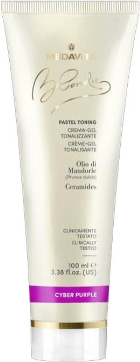 Medavita Blondie Pastel Toning haarkleur Cyber Purple 100 ml