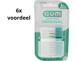 GUM Soft-Picks Large - 6 x 50 stuks - Voordeelverpakking
