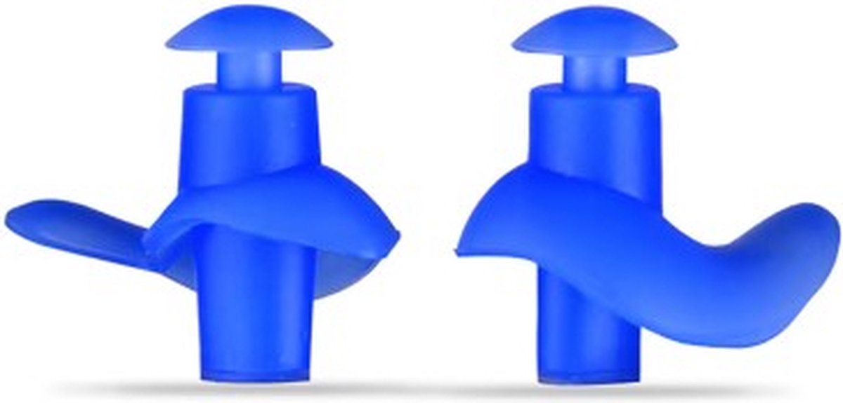 Goedkoopste Siliconen Oordoppen - Zwem oordopjes - Oordopjes voor Zwemmen - Gehoorbescherming - Blauw