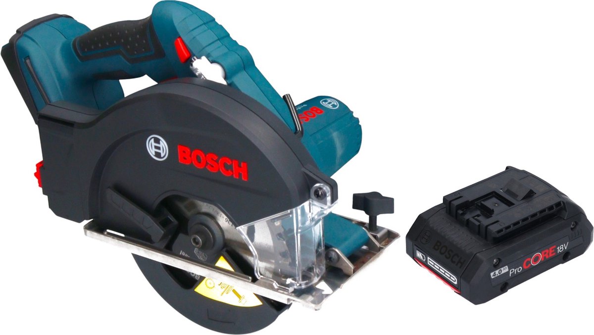 Bosch GKM 18V-50 Professionele accu metaalcirkelzaag 18 V 136 mm borstelloos + 1x ProCORE accu 4.0 Ah - zonder oplader