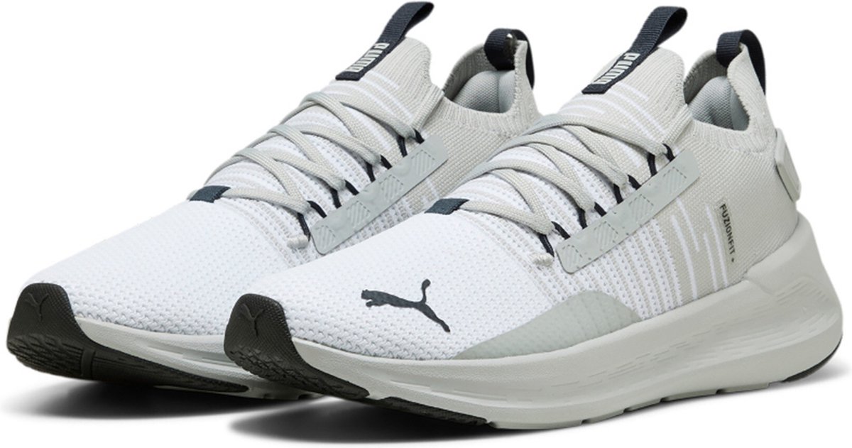 Puma Softride Symmetry Fuzion Unisex Sneaker Sportschoen Schoenen 310127 09 Wit