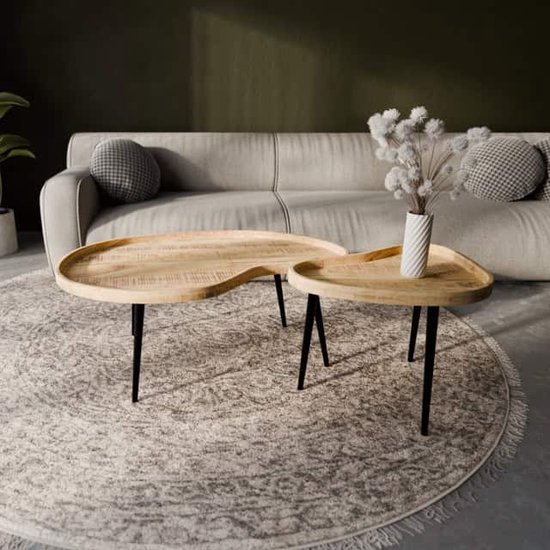 Salontafelset Luna – Naturel