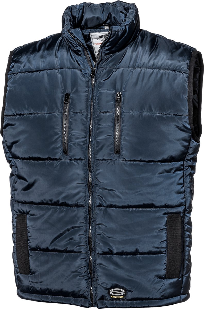 SIR SAFETY KENDO Bodywarmer Werkjas HEREN Veiligheidsjas Marineblauw - Waterafstotend - Verstelbaar Trekkoord - Meerdere Zakken