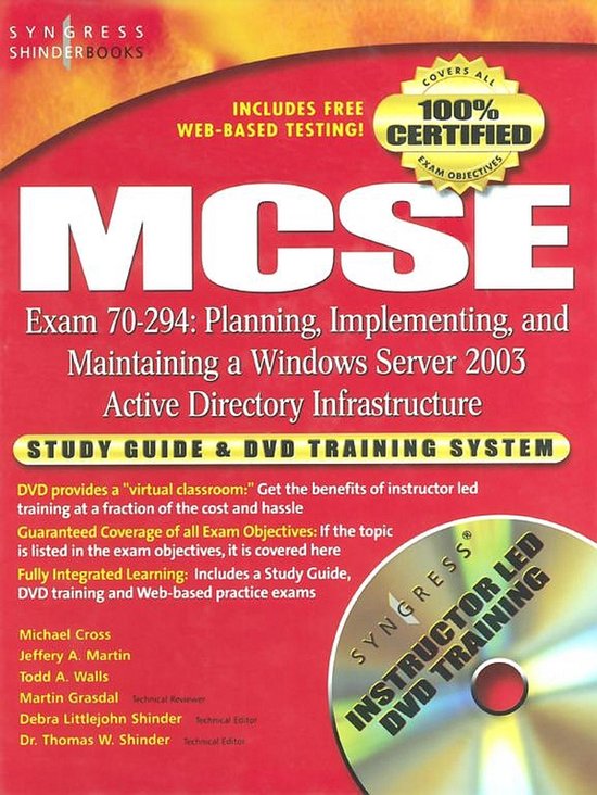 MCSE Planning, Implementing, and Maintaining a Microsoft Win ... - cover