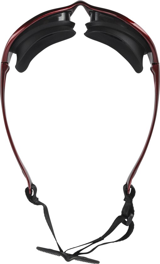 Glogglz® Cudaz – Zwembril & Sportzonnebril – Zwart – Gepolariseerd – UV400 – Anti-condens – Watersport & Triathlon