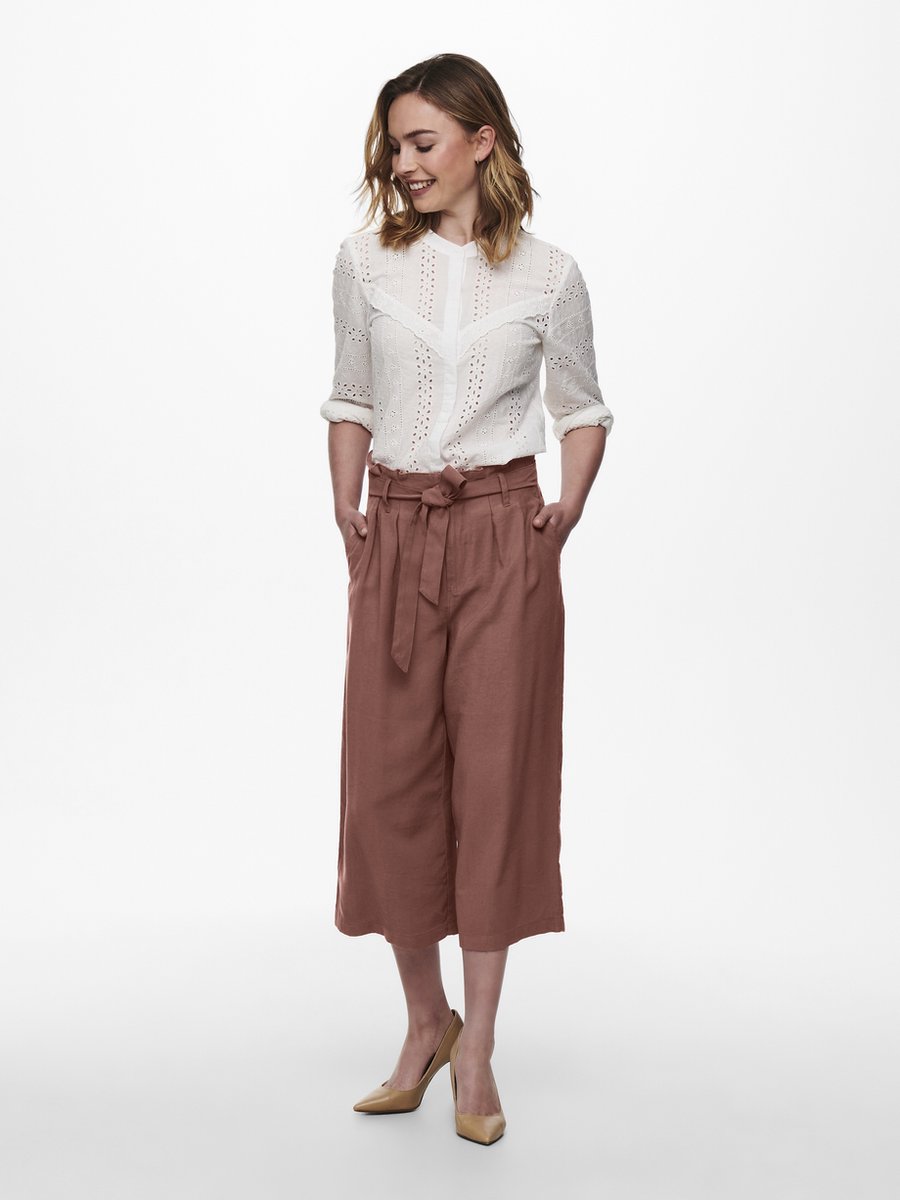 ONLY ONLAMINTA-ARIS LIFE HW PB CULOT PNT NOOS Dames Broek - Maat 34