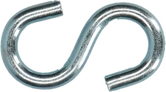 spanrubber - 5st - 40cm - s-haak - 8mm - tent - gaaskleed -aanhangerdoek van Merkloos — afbeelding 2
