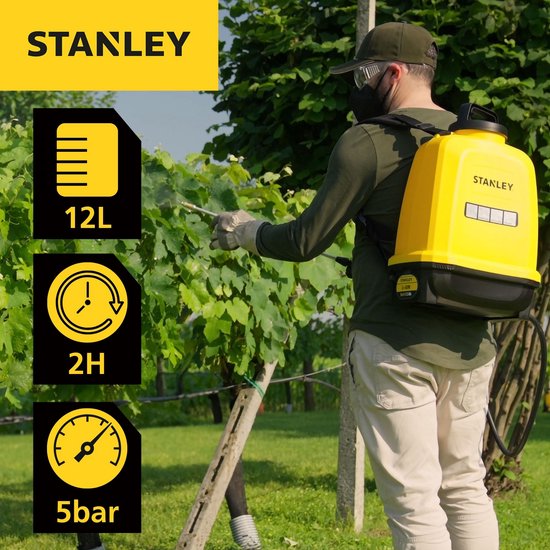snoerloze sproeier, 12 liter, elektrische rugdruksproeier met 2 snoerloze sproeier, 12 liter, elektrische rugdruksproeier met 2