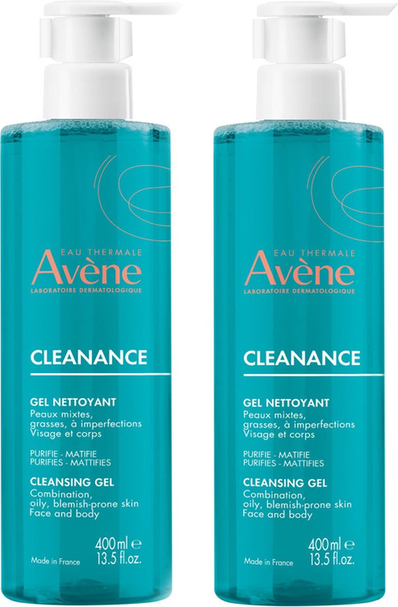 Goedkoopste Avène Cleanance Reinigingsgel 2x400ml