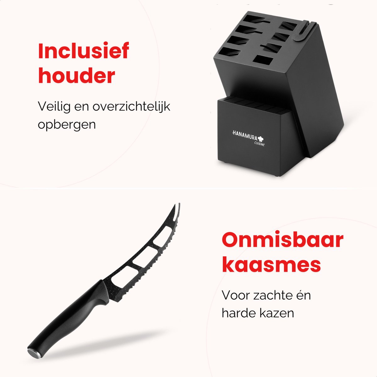 Klausberg 7616 - 6-delige messenset - Messenblok - Ergonomisch