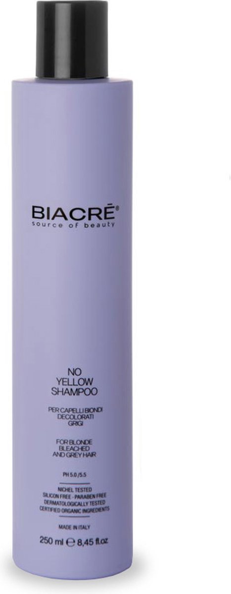 Biacre - No Yellow Shampoo - 250 ml