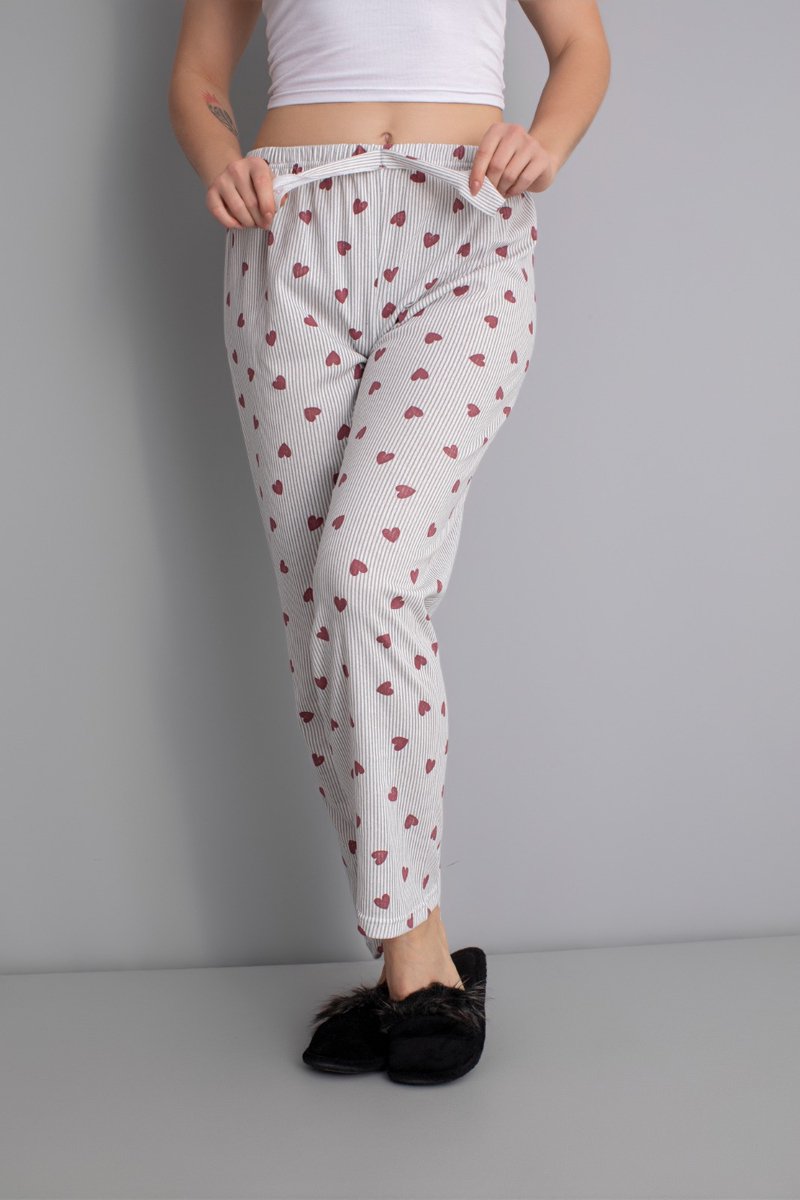 Pyjamabroek Voor Dames -Maat L