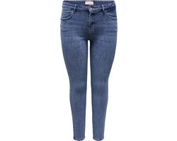 ONLY CARMAKOMA CARPOWER MID SKINNY PUSH UP REA2981 NOOS Dames Jeans - Maat W54 X L32