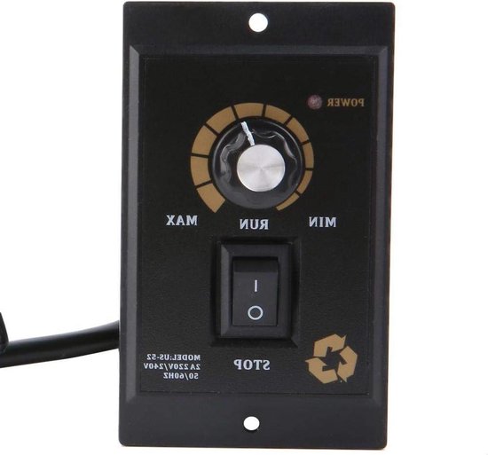 Contrôleur De Vitesse Moteur 90 1400R ,AC220V 50 / 60Hz US 52 300W
