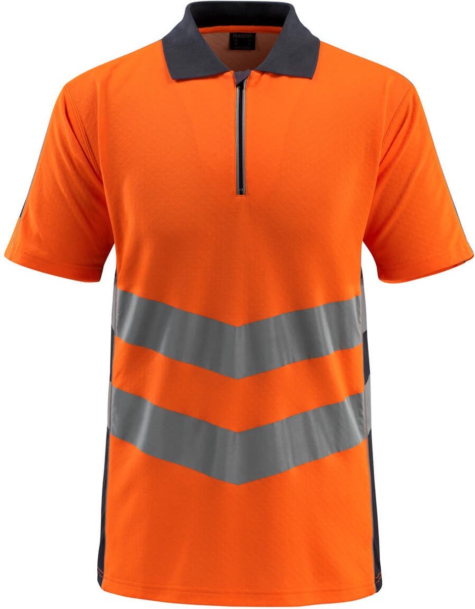 Mascot Safe Supreme Poloshirt 50130-933 - hi-vis oranje/donkermarine - 4XL