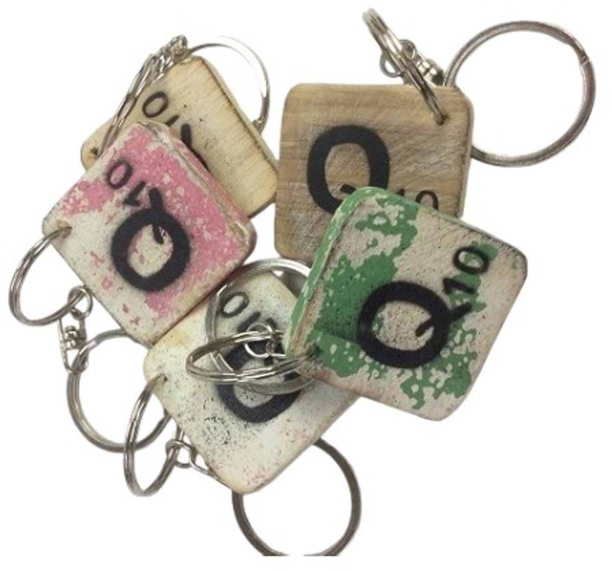 Sleutelhanger letter Q