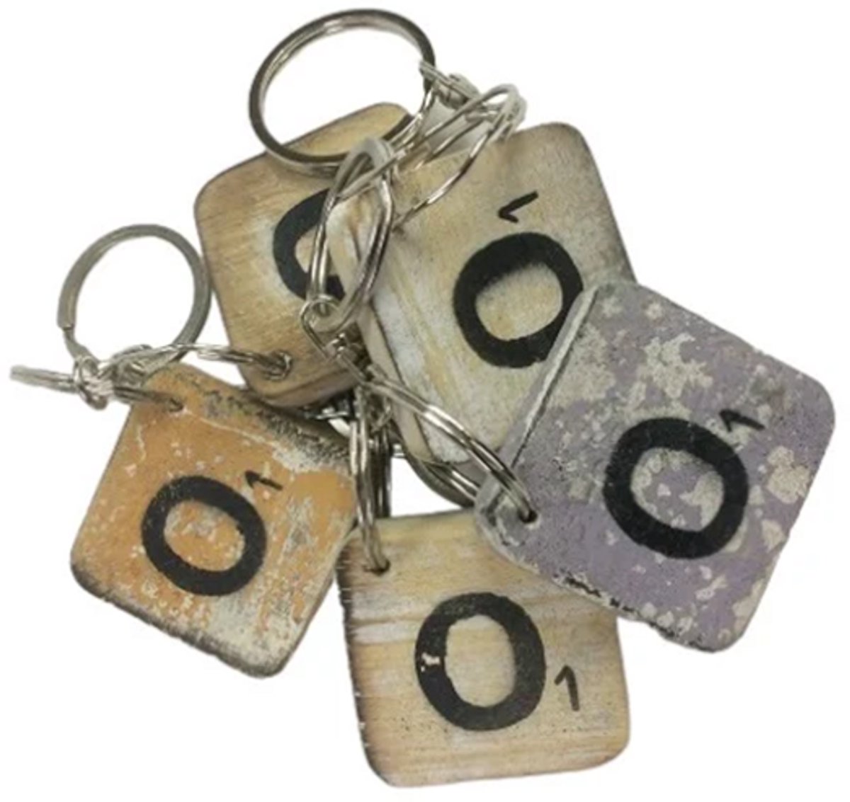 Sleutelhanger letter O