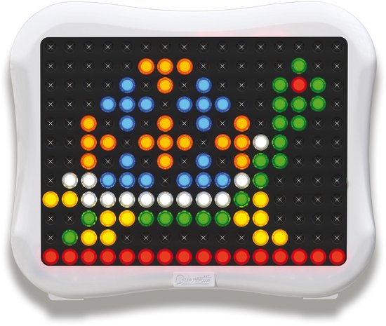 Quercetti Peg Brite Mozaïek Led Junior 122-delig