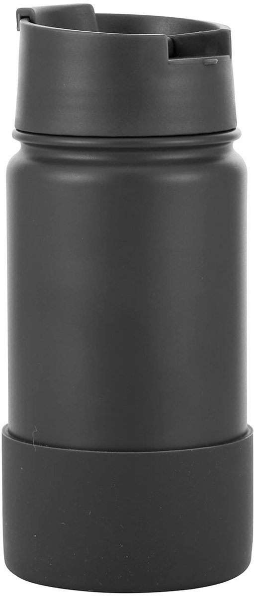 Thermosfles EcoBotl - Epic 400ml - Cafe Expresso - Drinkfles - Koffiebeker - Thermosfles - Waterfles - Koffie to go beker - Duurzaam - Geïsoleerd - Herbruikbaar - Eco - Met rietje